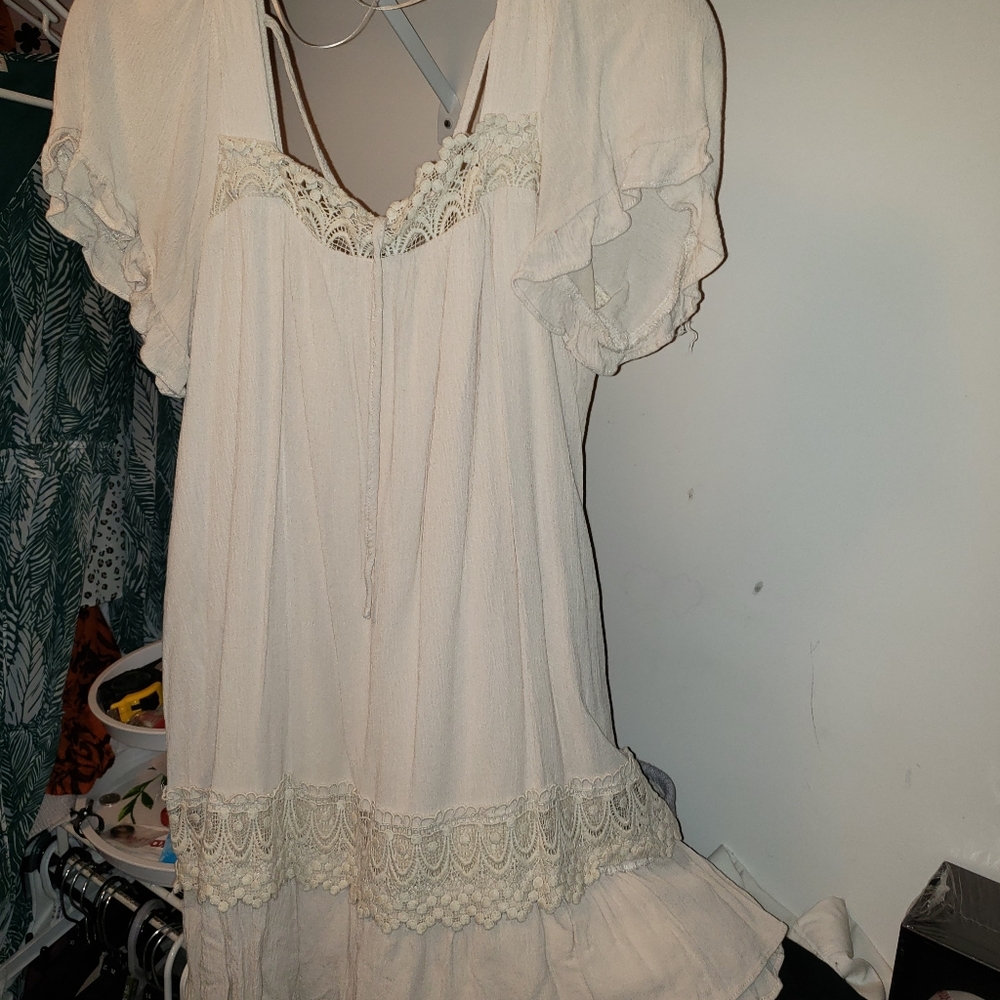 Dressup mini dress cream - Picture 2 of 4